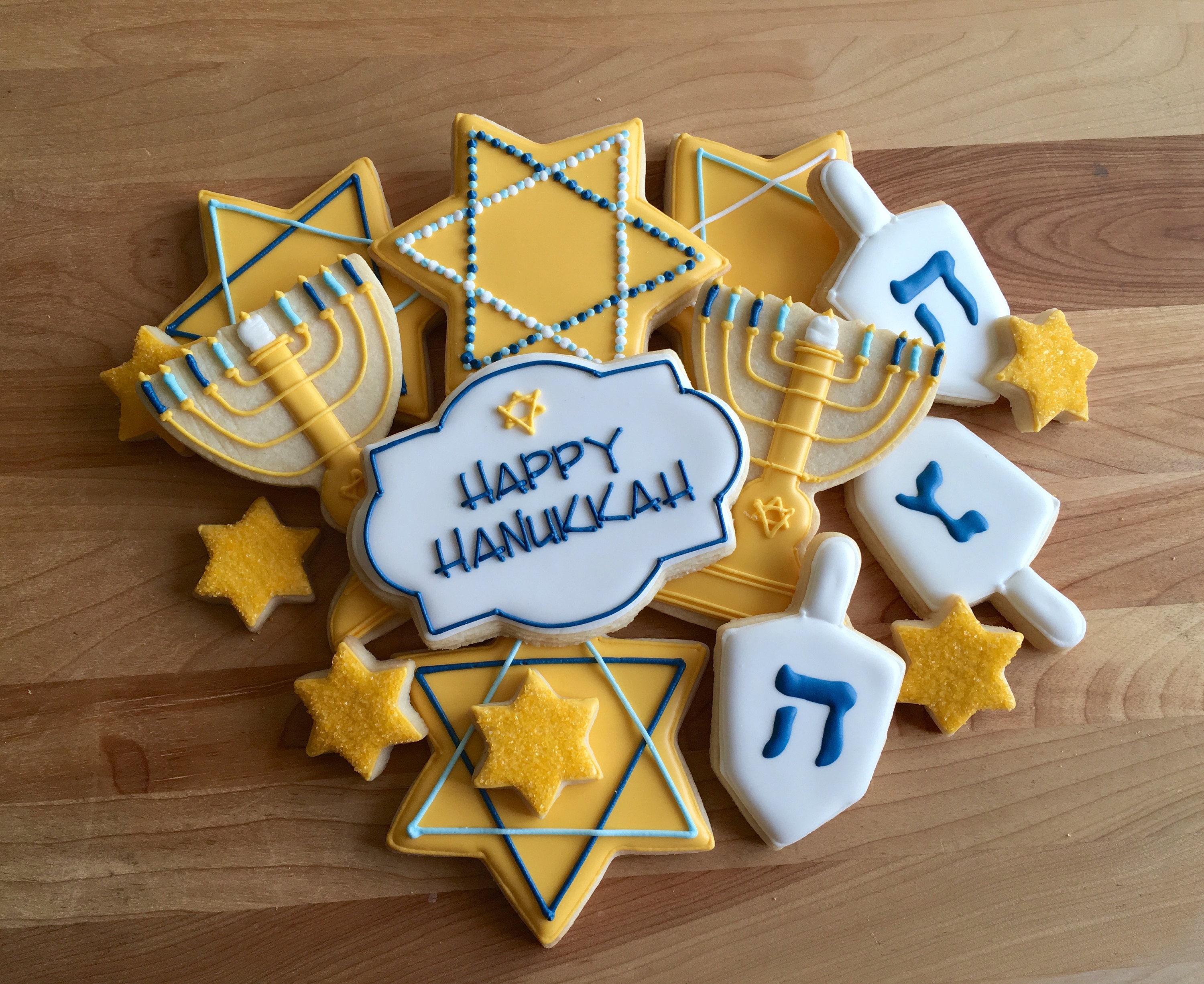 Hanukkah Cookies Etsy