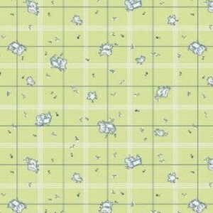 Strawberry Biscuit by Elea Lutz for Penny Rose Fabrics - BIRDS GREEN C5105