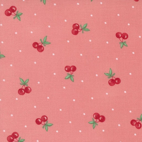 30's Playtime 2022 by Chloe's Closet for Moda Fabrics - Cherry on Top Petal (M33631-13)