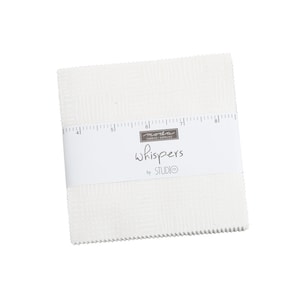 Whispers by Studio M for Moda Fabrics - 5" CHARM PACK