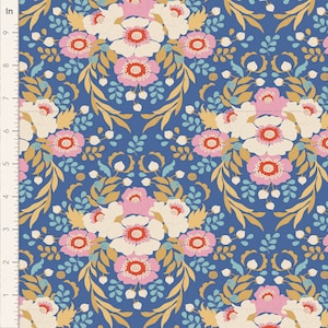 Jubilee by Tone Finnanger for Tilda - Anemone Blue (100551)