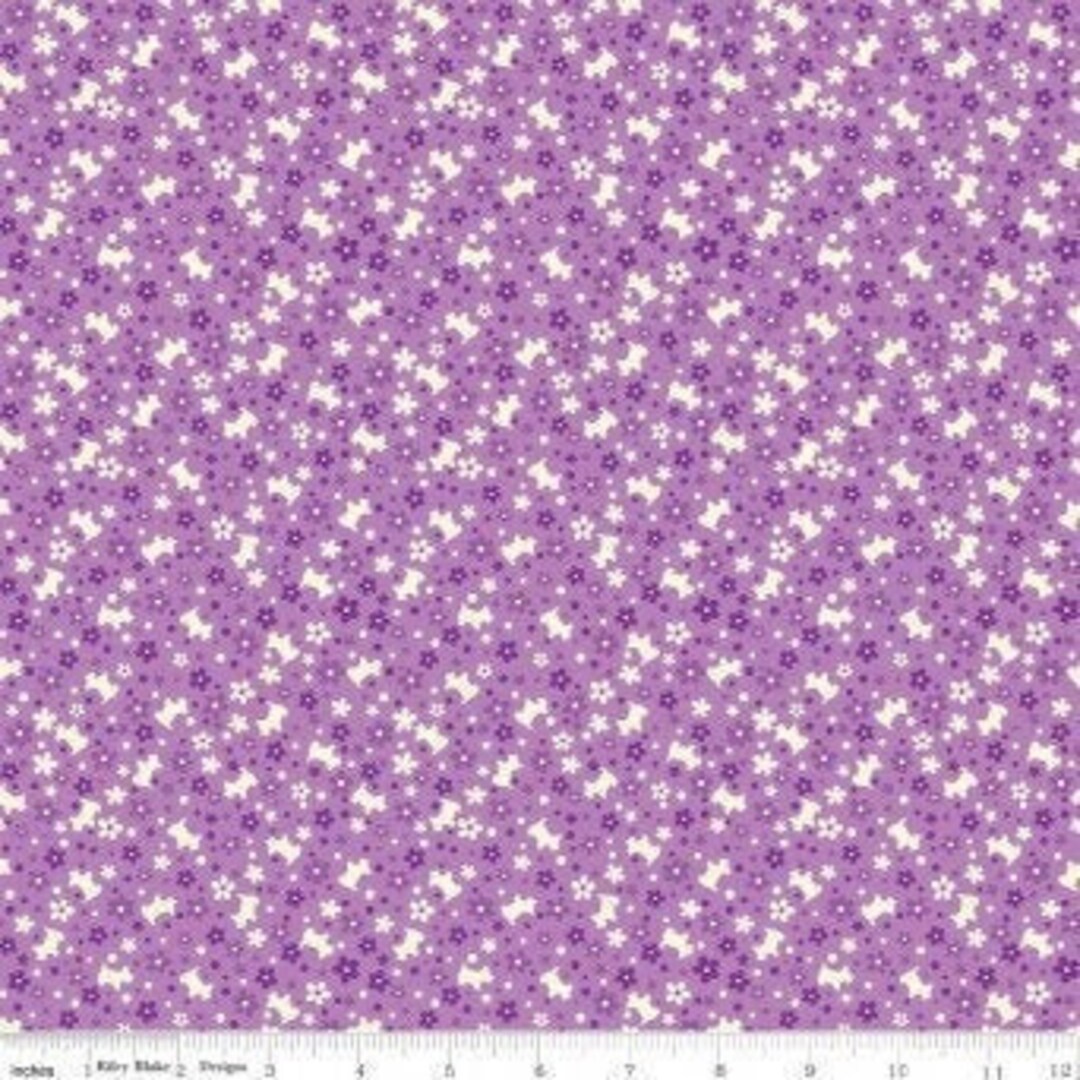 Toy Chest by Penny Rose Studio for Penny Rose Fabrics - Scotties Purple C4856 - Etsy Toy Chest by Penny Rose Studio for Penny Rose Fabrics - Scotties Purple C4856 - Etsy