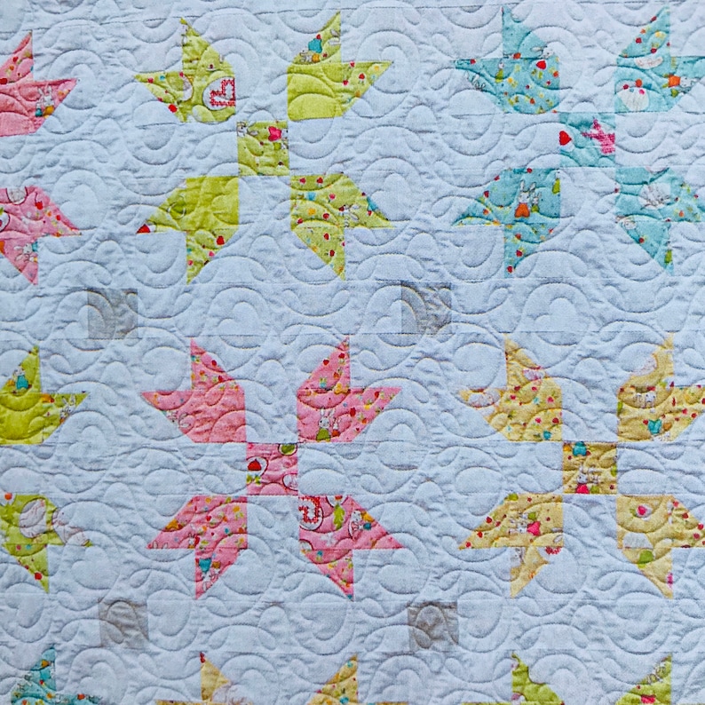 Bunny Trail Quilt Pattern by Jodie Carleton of Ric Rac Etsy Australia