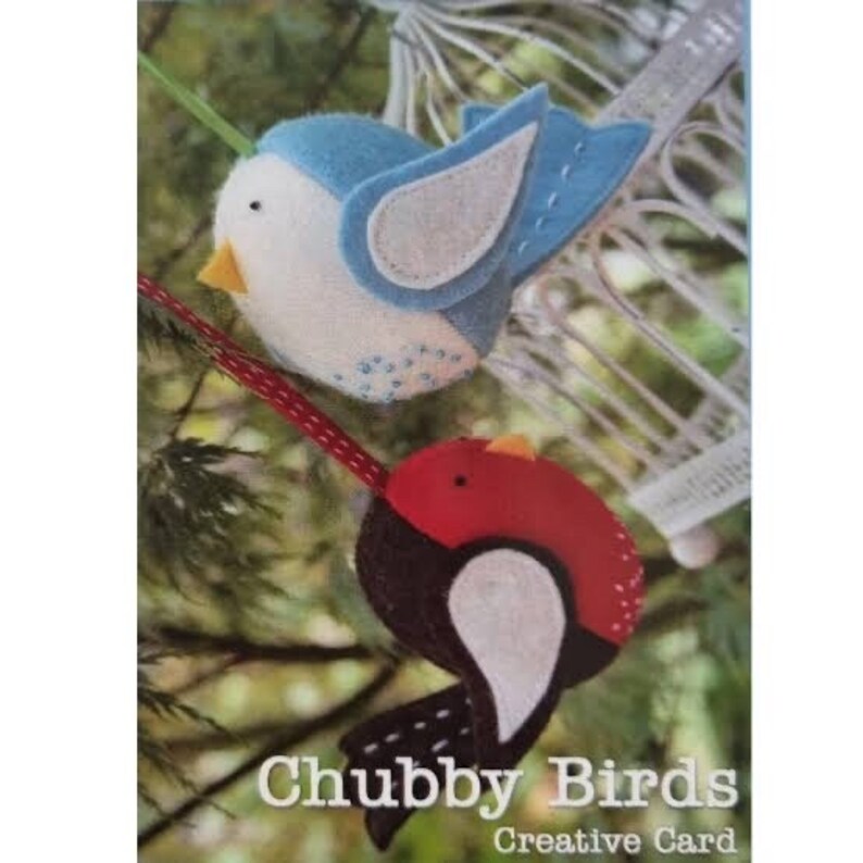 Chubby Birds Pattern by Jodie Carleton of Ric Rac - Etsy Australia