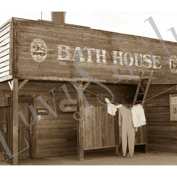 Bath House Photograph