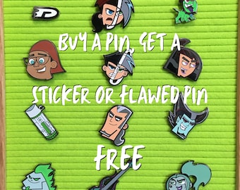 BOGO! Going Ghost Glow in the Dark Enamel Pin Collection