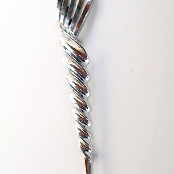 D'orlan Silver Tone Icicle Brooch