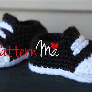 Crochet Baby Sneaker Pattern #25