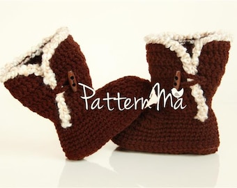 Crochet Slipper Pattern #21