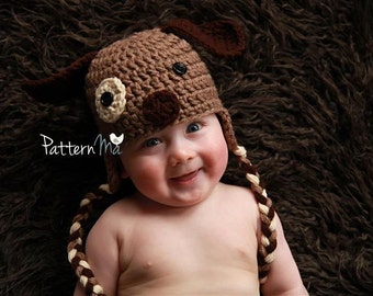 Puppy Hat Pattern PDF #24