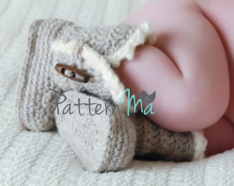 Baby Boot pattern PDF #3