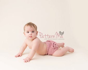 Crochet Ruffle Diaper Cover Pattern #19