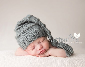 Knit Baby Hat Pattern Stocking cap #27