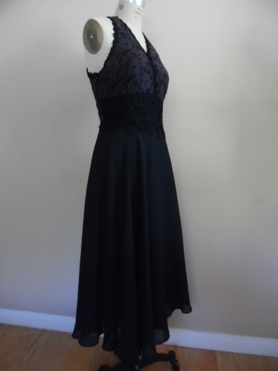 green emerald velvet dress Vintage Y2k O+ by Jus D’orange Paris Boho Semi Sheer Dress - Unique Dress