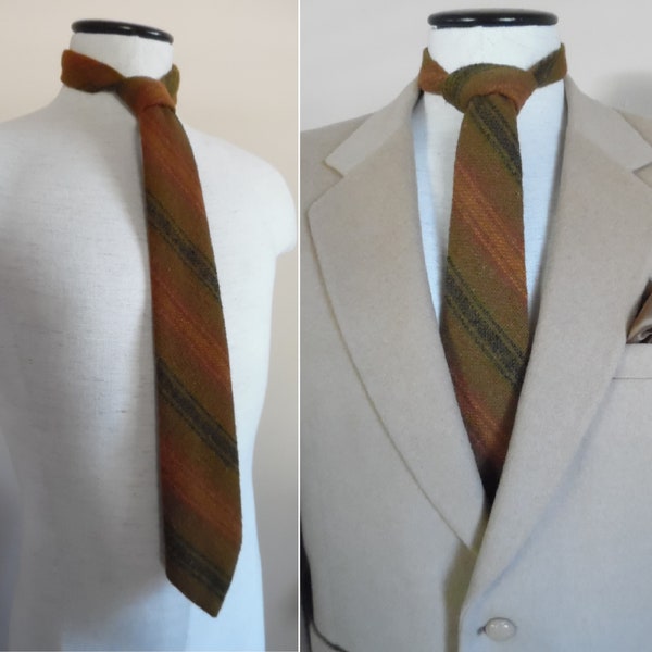 wool square tie