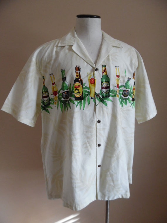 Vintage 1980s Hawaiian Shirt NWT Aloha Republic H… - image 9
