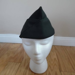 Vintage Army Uniform Envelope Style Cap