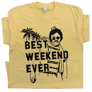 Best Weekend Ever T Shirt Beach Theme Shirt for Men Women Vintage Retro T Shirt Funny Graphic Tee Cool Beer Drinking Party At Bernies Shirt