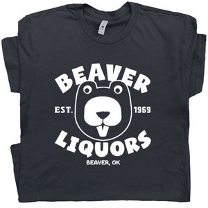 Beaver Liquors T Shirt Offensive T Shirt For Men Guys Funny Beaver Shirt Novelty Tee Rude Dirty Shirts Saying Tee Inappropriate Adult Humor