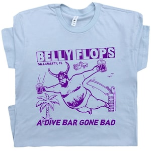 Dive Bar T Shirt Funny Beer Shirt For Men Women Guys Famous Bar T Shirt Belly Flop Pub Funny Shirts Drinking Tee Vintage Tee Tequila Mezcal