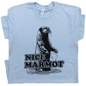 Nice Marmot T Shirt The Big Lebowski Shirt Cool Movie Quote Shirt Funny Movie Shirt The Dude Abides 90s Vintage Graphic Tee For Mens Women