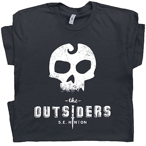 The Outsiders T Shirt Cool Book Tee Shirt Vintage Movie Shirt Stay Gold Ponyboy Retro 80s Literary Tshirt Gift For Men Women Unique T Shirt