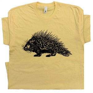 Porcupine T Shirt Funny Animal Shirt Cool Porcupine Shirt Cute Animal ...