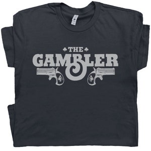 The Gambler T Shirt Cool Poker Shirt for Men Women Guys Vintage Las Vegas T Shirt Hunter S Thompson T Shirt Texas Hold em Casino Tee Slots