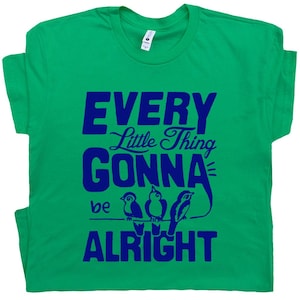 Reggae T Shirts Three Little Birds T Shirt Mens Kids Womens Graphic Shirts Every Little Thing Gonna Be Alright Rasta Tee Vintage Reggae Band