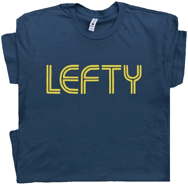 Lefty T Shirt Left Handed T Shirt Tee Radical Left Scum Vintage Graphic Tee Democrat Cool Political TShirt Retro Shirt for Men Women