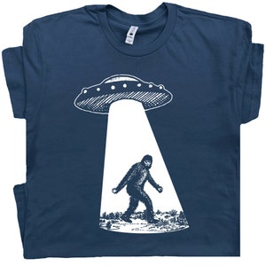 UFO Bigfoot Childrens Cotton Gray Short Sleeve T-Shirt for Girl