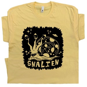 snailien t shirt funny alien snail shirt
