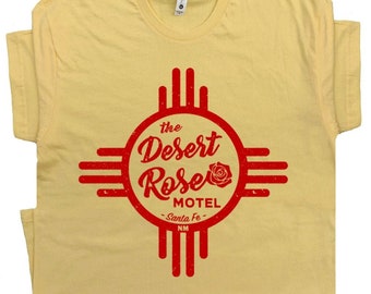 Santa Fe T Shirt Desert Rose Motel T Shirt Vintage Hotel Tee Retro Southwest Womens Graphic shirts Ladies Mens Kids New Mexico Tee