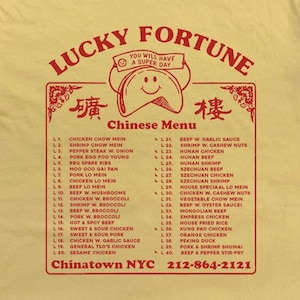 Camiseta de comida chinesa, camiseta engraçada de restaurante para homens e mulheres, camiseta com biscoito da sorte, camiseta retrô com estampa legal, camiseta Sriracha, macarrão instantâneo