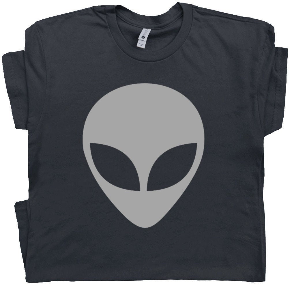 t shirt mit alien kopf