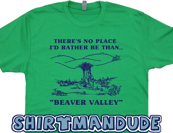 Beaver Valley Funny T Shirt Offensive T Shirts Vintage Shirts Etsy