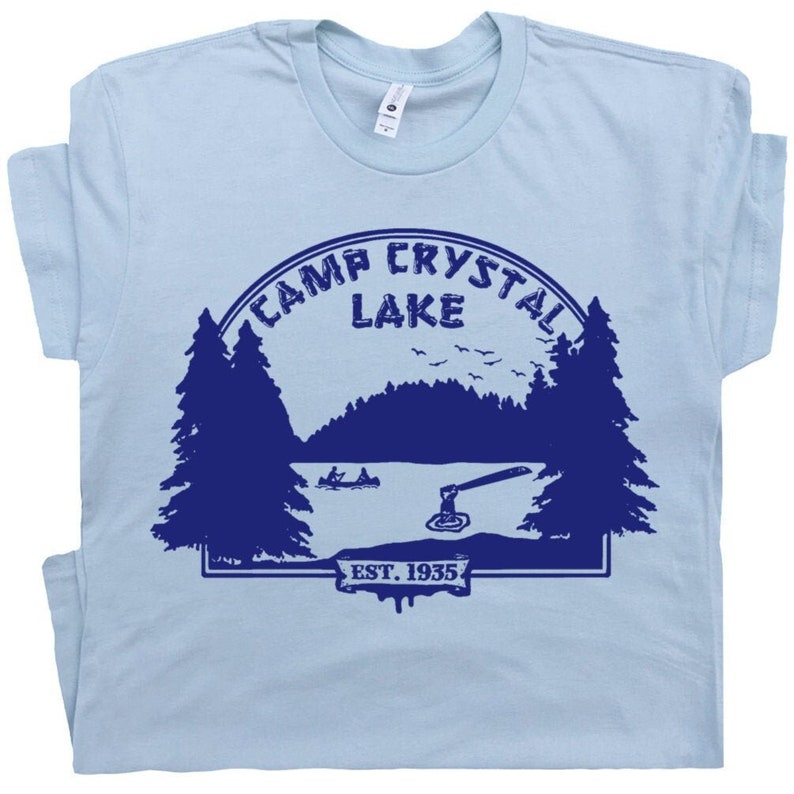 camp crystal lake t shirt friday the 13th shirt