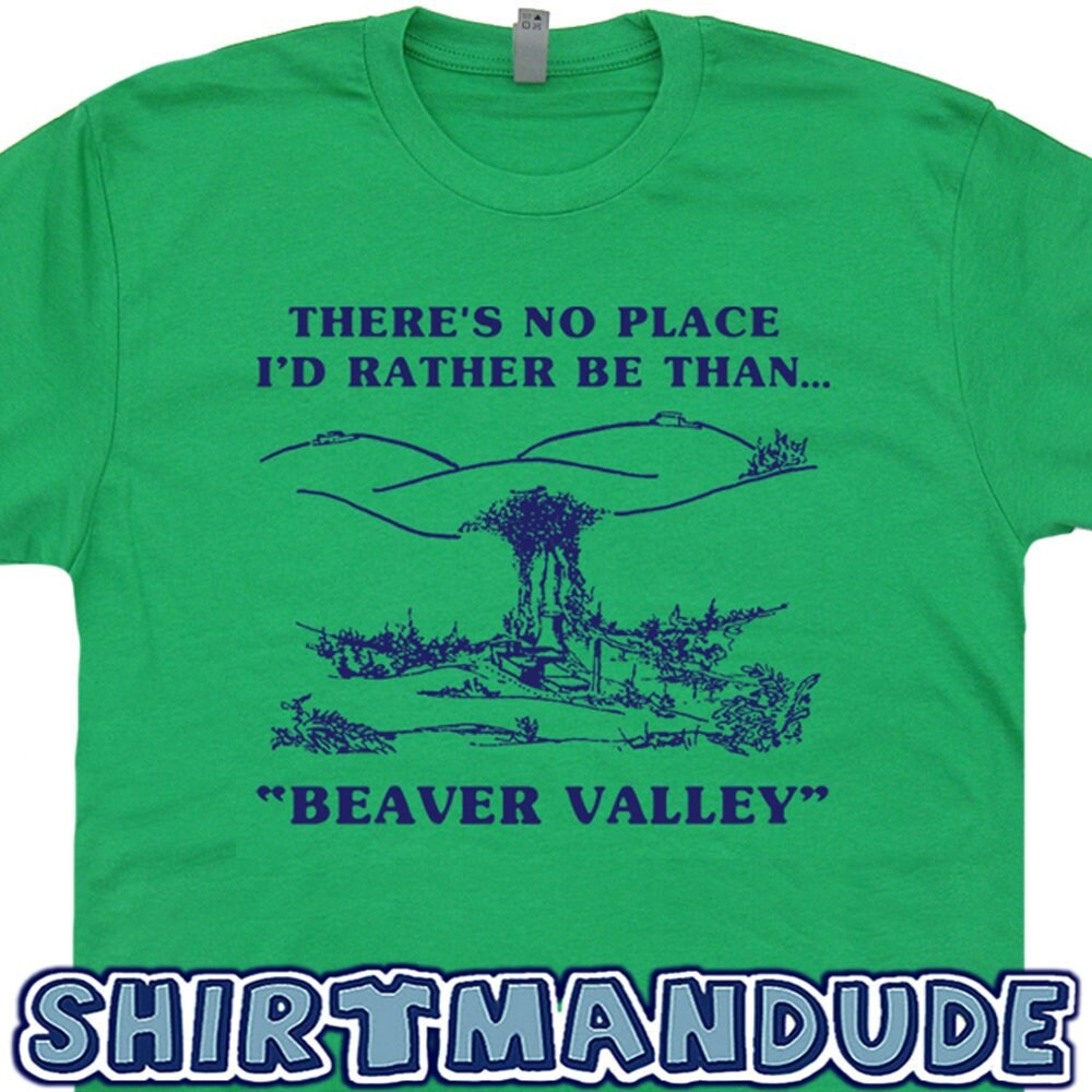 Beaver Valley Funny T Shirt Offensive T Shirts Rude Boobs Etsy