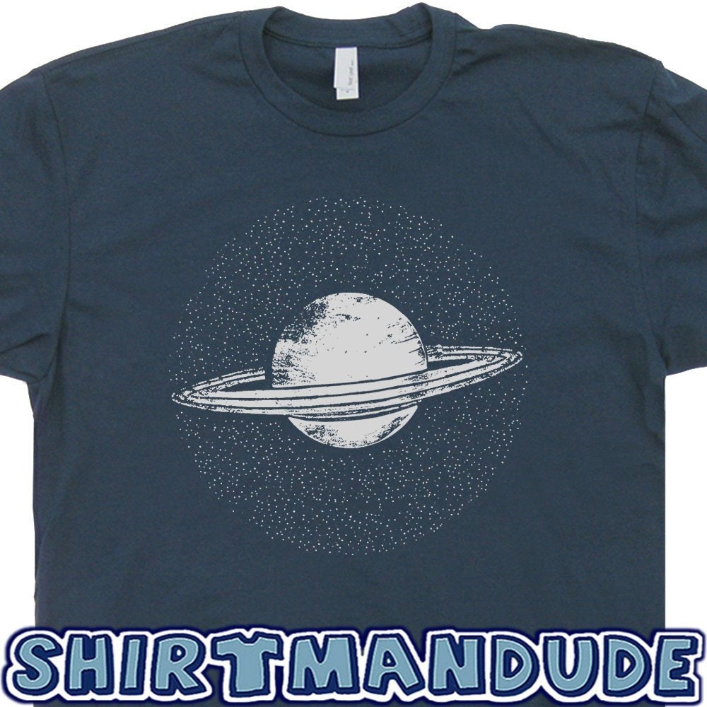 Saturn T Shirt Saturn Shirt Vintage Nasa Shirts Solar Etsy