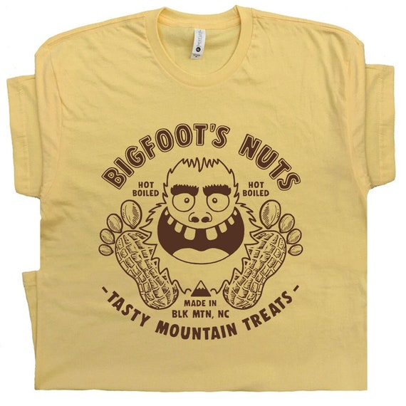 bigfoot t shirts etsy