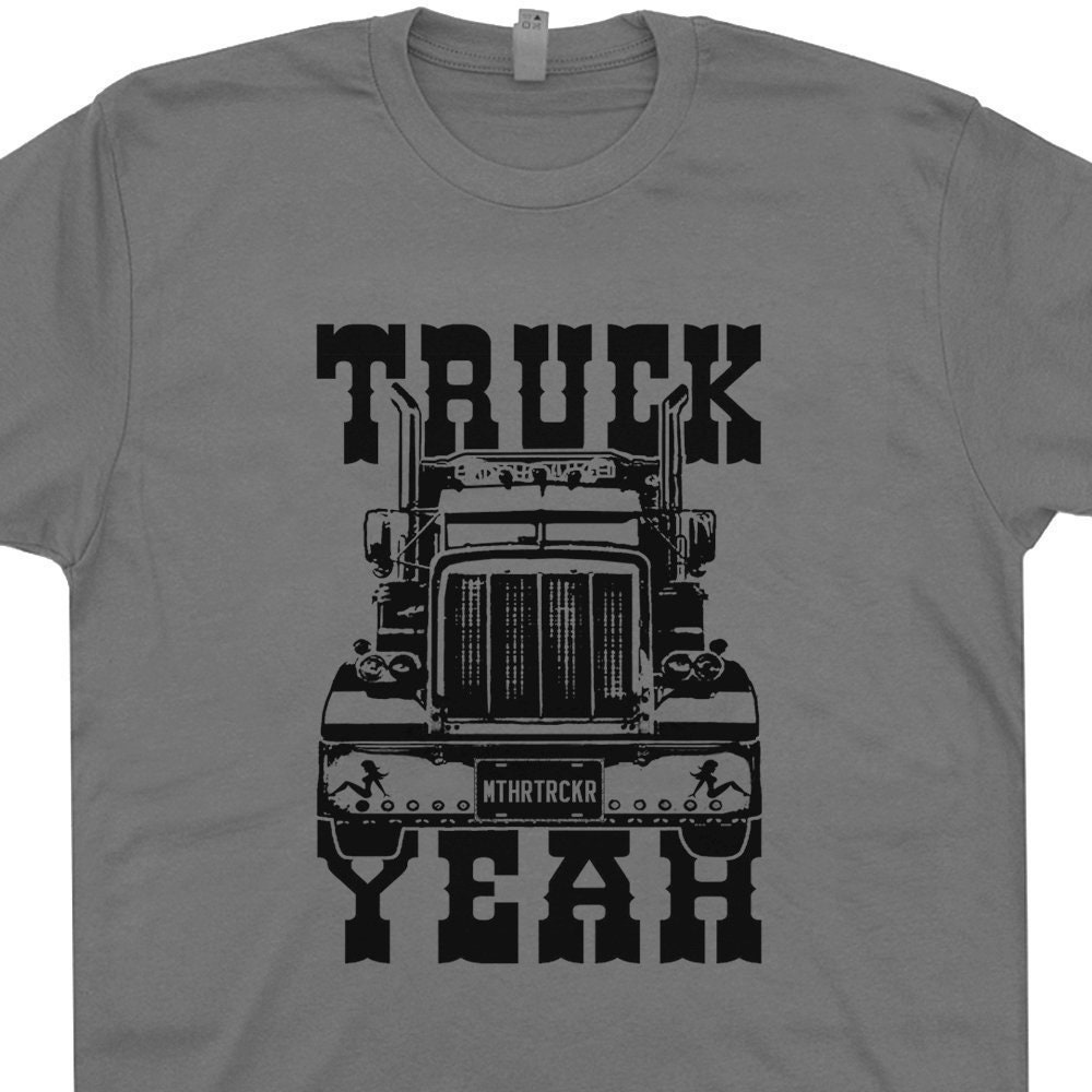 Truck Yeah T Shirt Mother Trucker Shirts Vintage Monster Truck | Etsy
