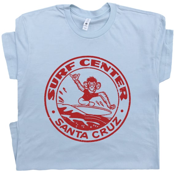 Santa Cruz, Surfer Surfboard Vintage Tshirt Santa Cruz, Surfer Surfboard Vintage Tshirt