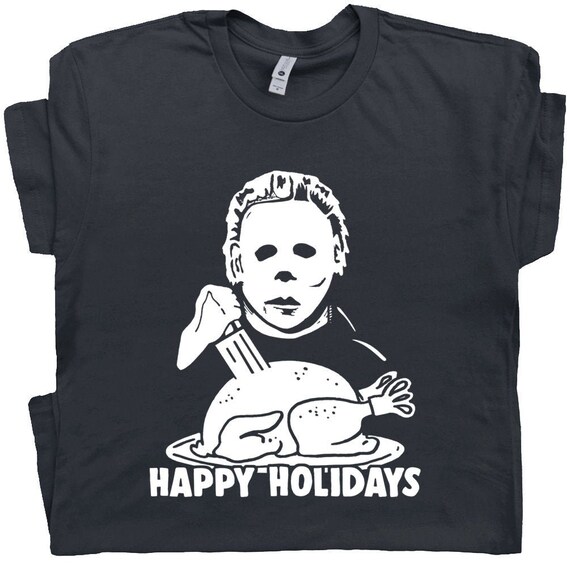 Michael Myers T Shirt Funny Christmas T 