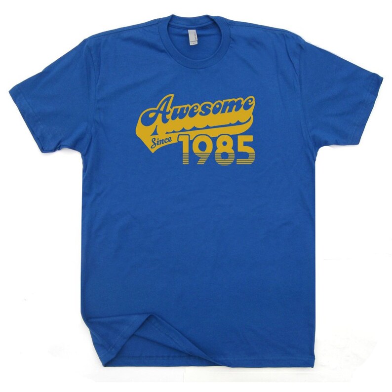 Awesome Since 1985 T Shirt 39th Birthday T Shirt 1985 Birthday T Shirt Funny Born in 1985 Made In 85 Mens Womens Birthday Shirt Vintage 80s image 2