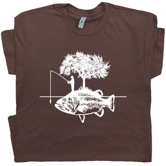 Fishing T Shirt Fisherman Shirts Cool Funny Fishing Graphic 