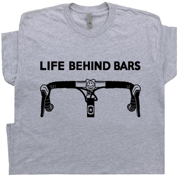 Cool Cycling T Shirt Behind Bicycle Tee Retro - Etsy