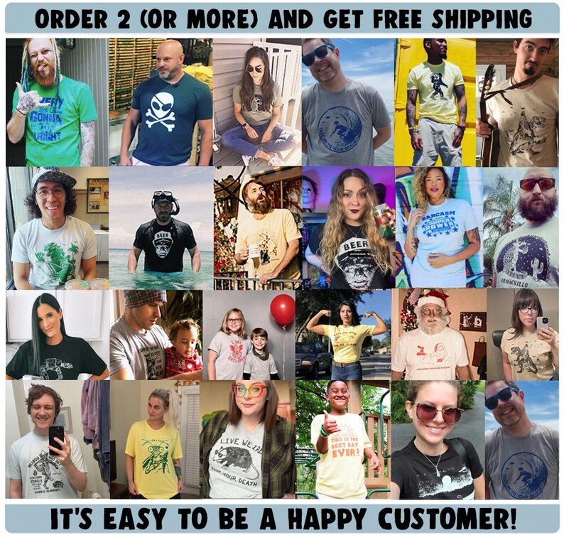 Funny Bigfoot T Shirt Cool Loch Ness Monster Shirt Cool Big Foot Tshirt for Men Women Boys Riding Nessie Cryptid Shirt Sasquatch Graphic Tee image 5
