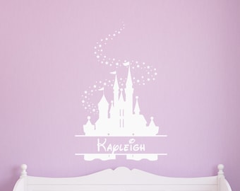 Disney Castle Wall Decal Etsy
