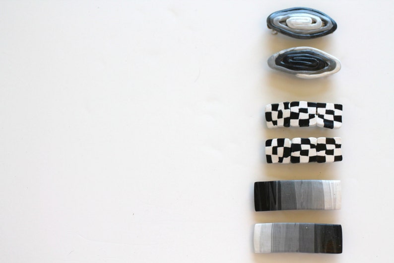 Ombre Hair Clips Pop Art Clips Clips for Fine Hair Barrettes for Women Small Barrettes