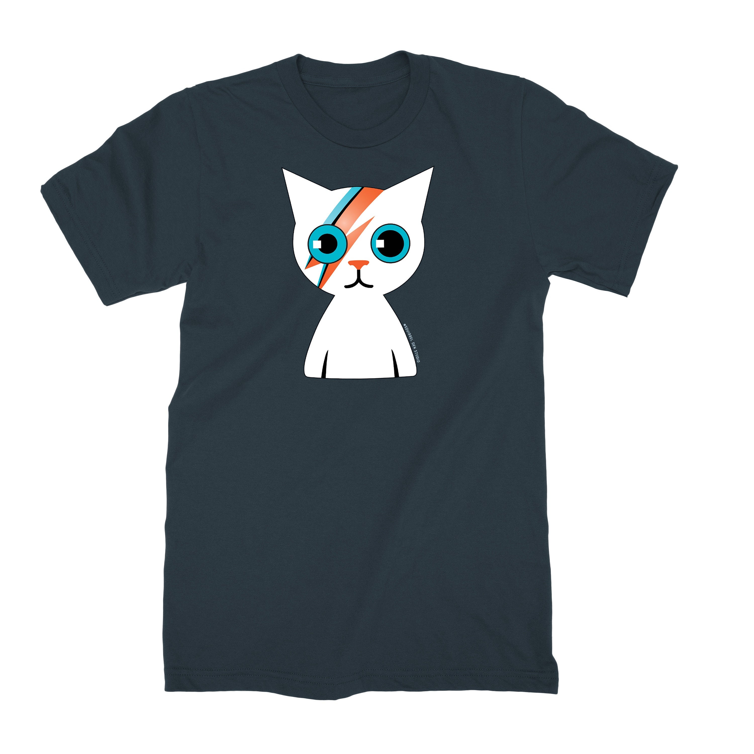 Bowie Cat T-shirt | Unisex tee | Ziggy Stardust | Choice of Colors